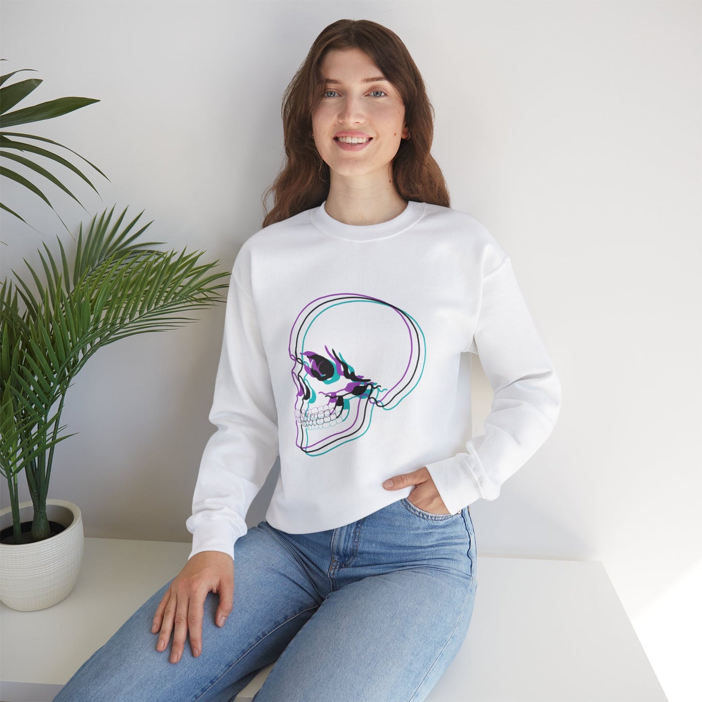 Skulling Crewneck Sweatshirt