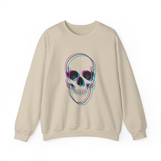 Skulled Crewneck Sweatshirt