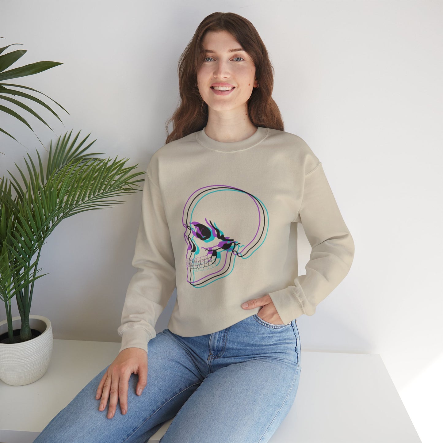 Skulling Crewneck Sweatshirt