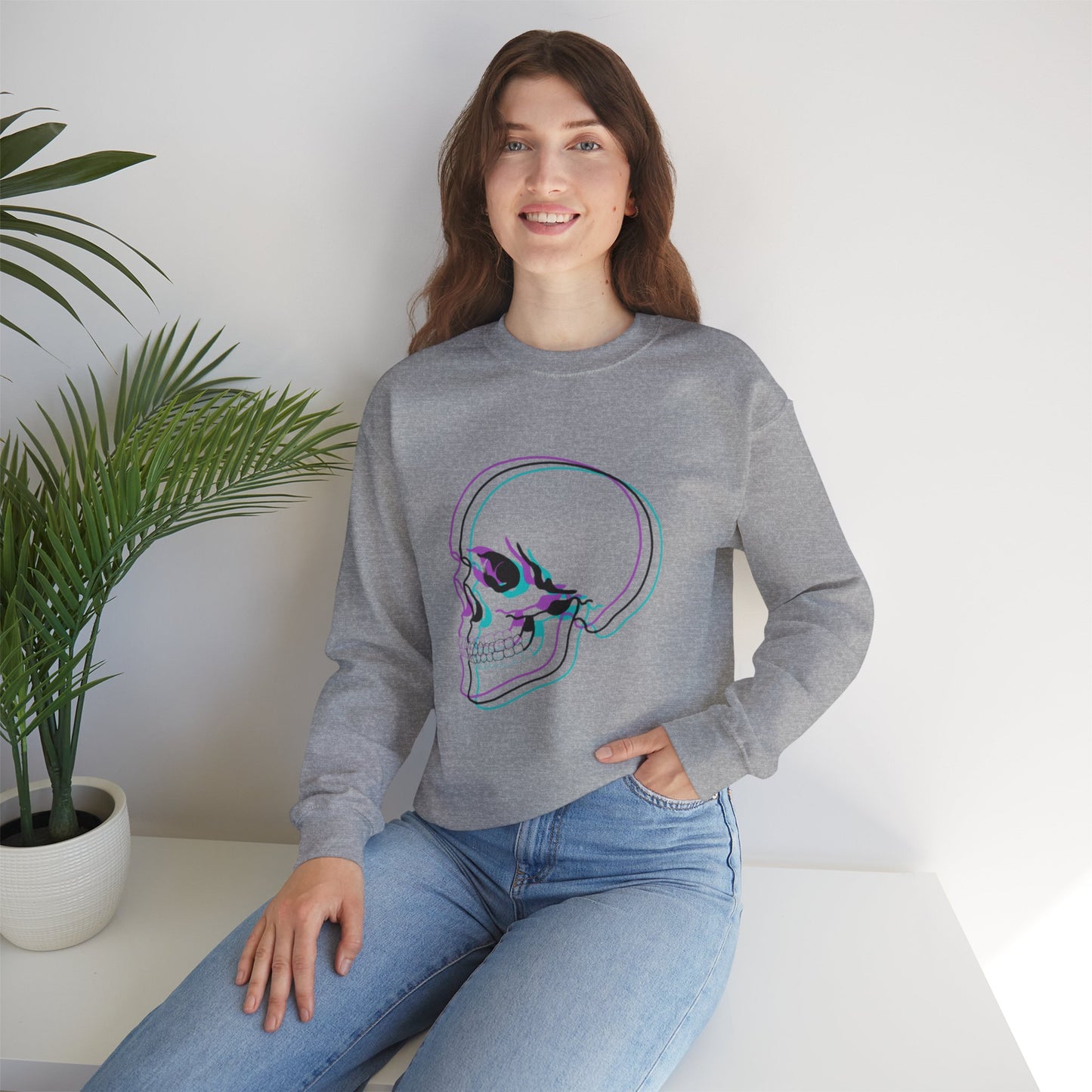 Skulling Crewneck Sweatshirt