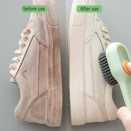 Shoe Shine Revolution: Automated Liquid Shoe Cleaning Brush