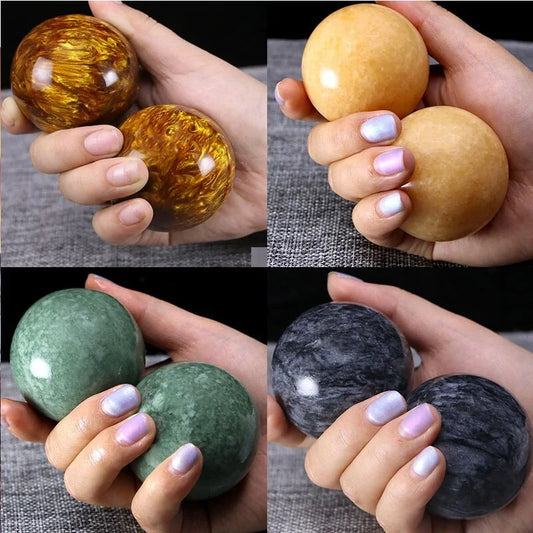 Natural Jade Baoding Balls